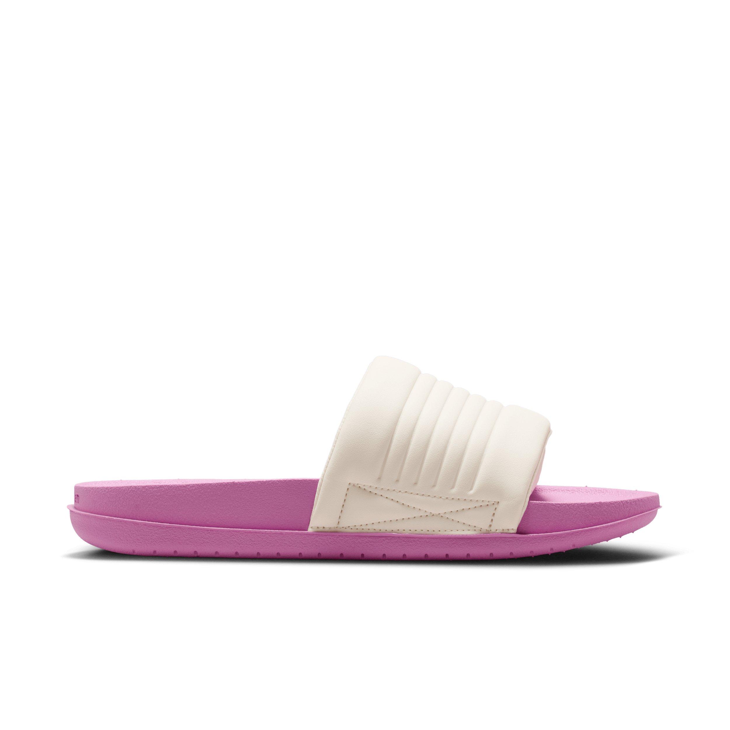 Nike Offcourt Adjust "Light Magenta/Chalk/Pearl Pink" Women's Slide - PURPLE/WHITE